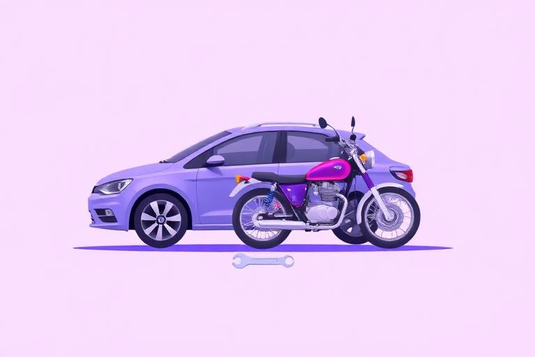 Voiture et moto